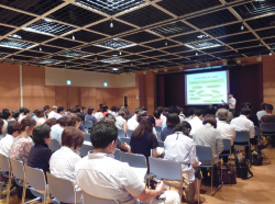 平成25年7月18日 新宿区立産業会館にて
